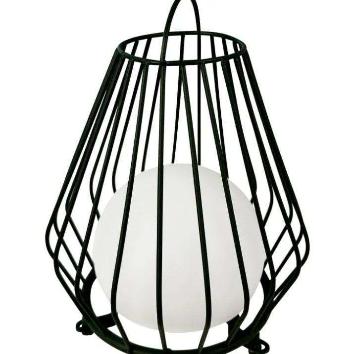 Dyberg Larsen Evesham solcelle lanterne, grøn, 22 cm
