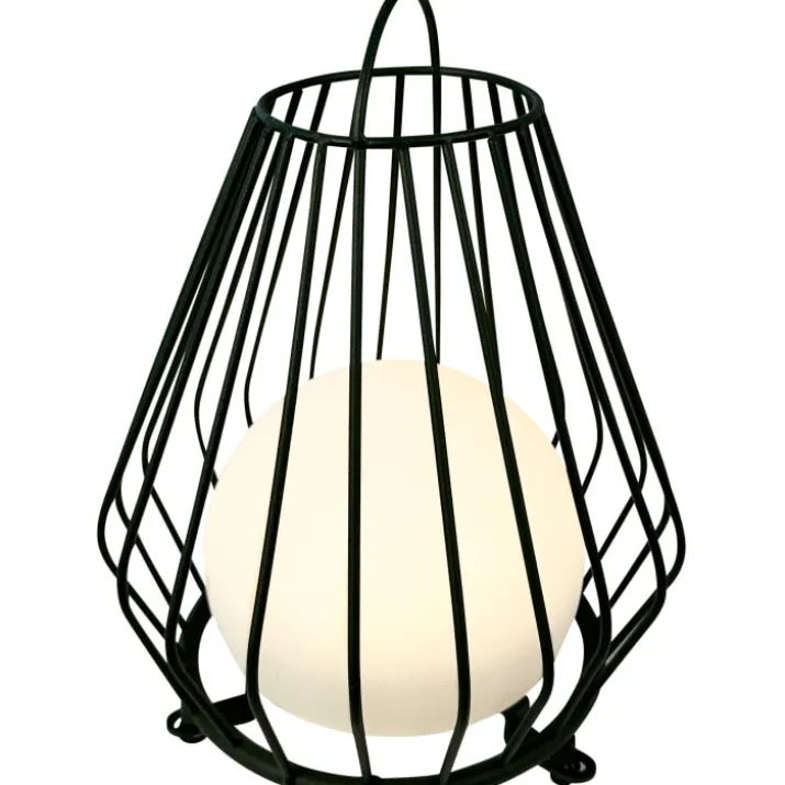 Dyberg Larsen Evesham solcelle lanterne, grøn, 22 cm
