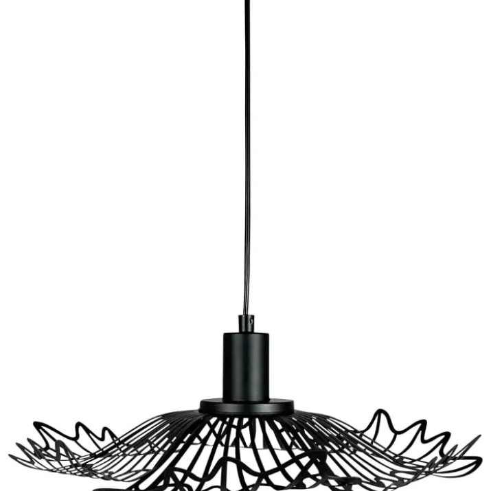 Dyberg Larsen Flora pendel, sort, Ø40 cm