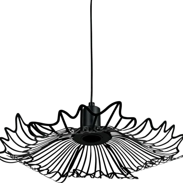 Dyberg Larsen Flora pendel, sort, Ø40 cm