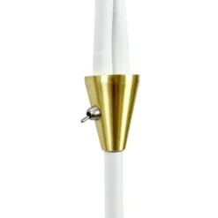 Dyberg Larsen Lilje gulvlampe, hvid