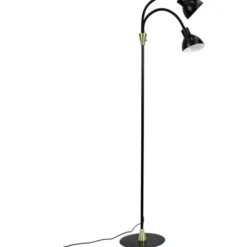 Dyberg Larsen Lilje gulvlampe, sort