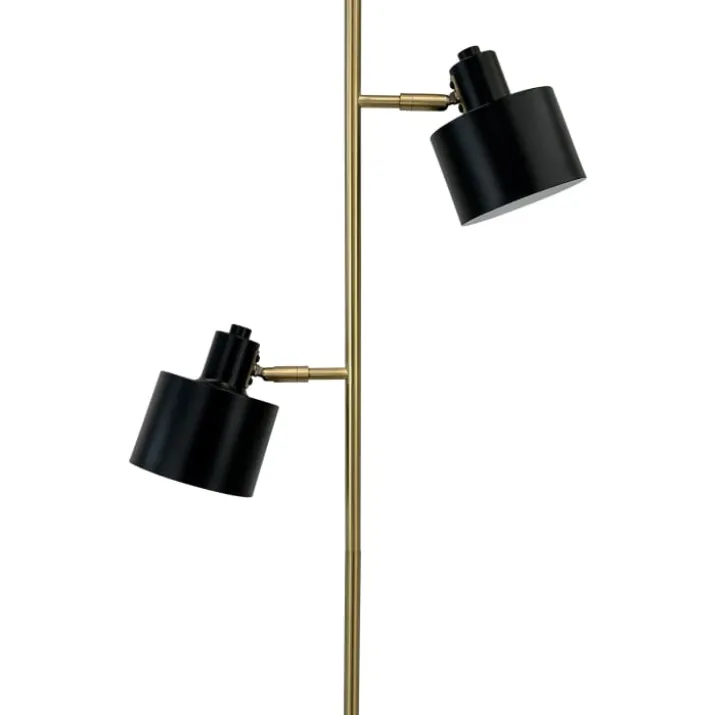 Dyberg Larsen Ocean gulvlampe, sort