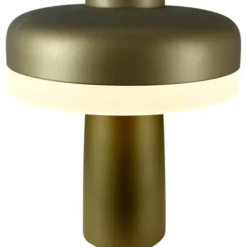 Dyberg Larsen Porter genopladelig bordlampe, grøn