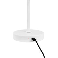 Dyberg Larsen Stockholm genopladelig bordlampe, hvid