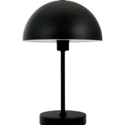 Dyberg Larsen Stockholm genopladelig bordlampe, sort