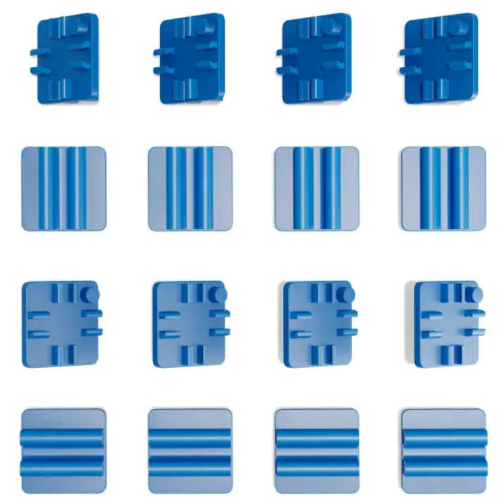 Ebeco Cable Clip kabelklemme til varmekabel, 2,5 mm, blå