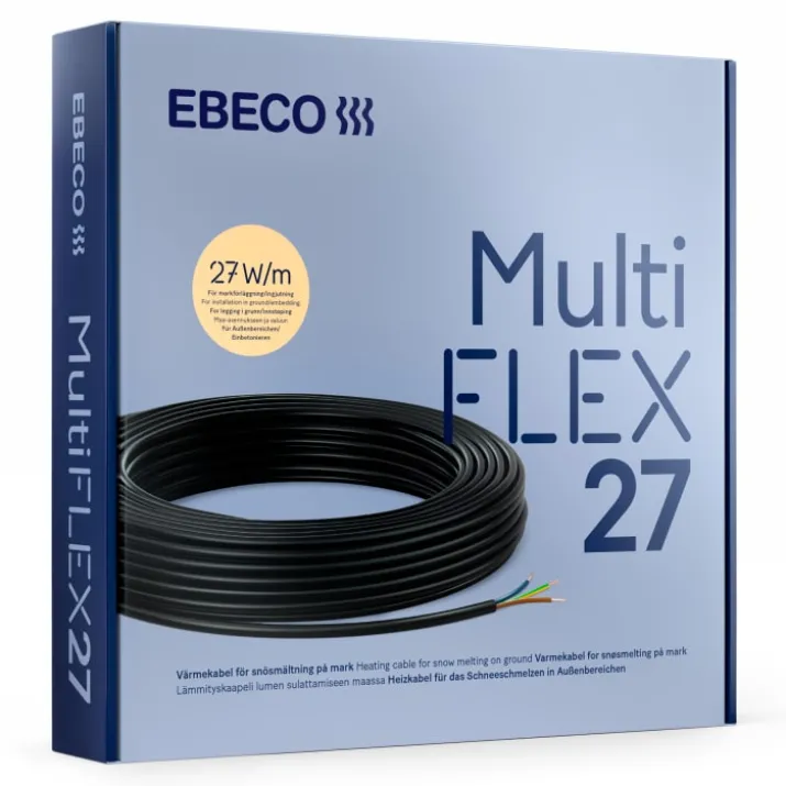 Ebeco Multiflex MI-60 varmekabel, 2380W, 42 meter