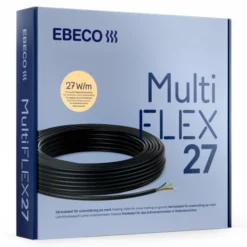 Ebeco Multiflex 27 varmekabel, 1500W, 55 meter