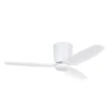 Eglo Bavaro ventilator med lys, hvid