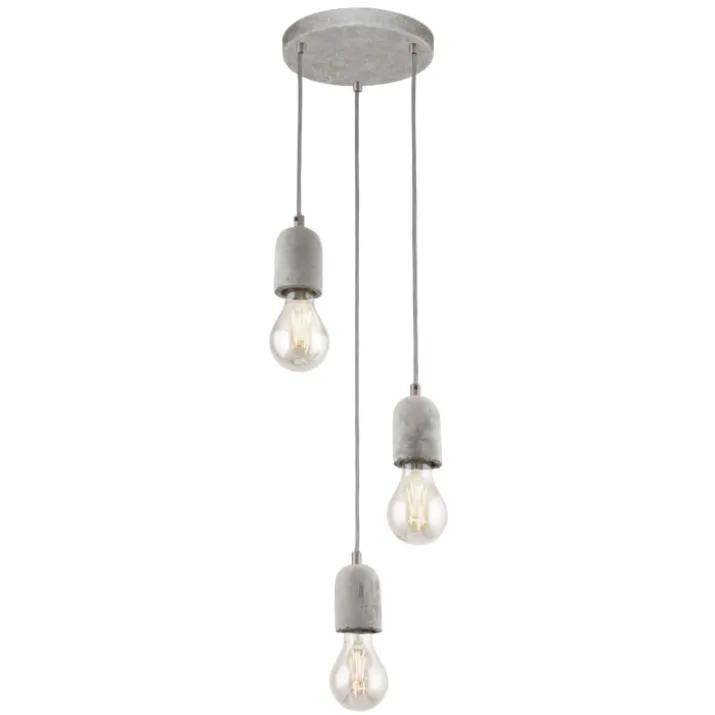 Eglo Silvares fatningssæt, beton