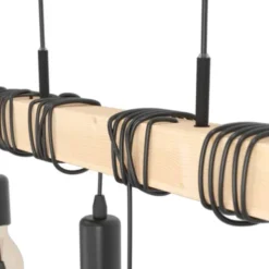 Eglo Townshend langbordspendel, 6 lamper, sort
