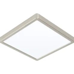 Eglo Z Fueva Bath loftlampe, børstet stål, 28x28 cm
