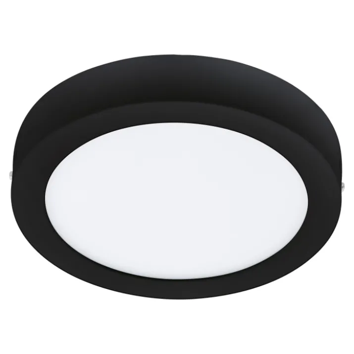 Eglo Z Fueva Bath plafond, sort, Ø21 cm