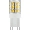 e3light G9 stiftpære, 3000K, 3,5W