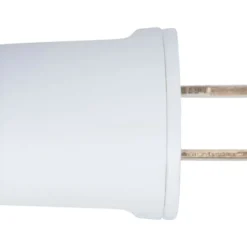 E-line lampestikprop, 2-leder, hvid