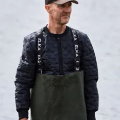 Elka waders, olivengrøn, str. 39