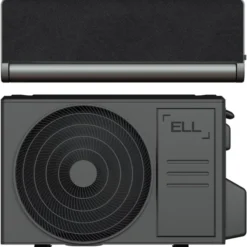 ELL Front Dark luft til luft varmepumpesæt, 4,4 kW