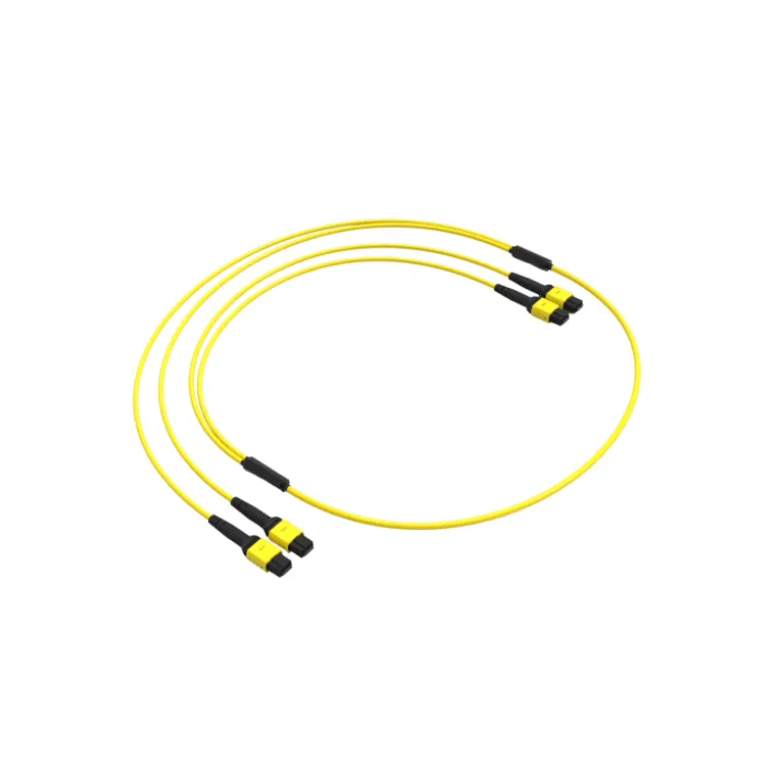 Fiberkabel 24, LSZH metode, 130 meter