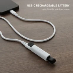 Fixed vedhæng med tracker, Apple Find My, hvid