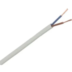Flad lampeledning