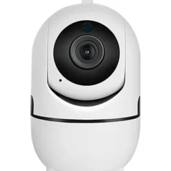 Foss Fesh Smart overvågningskamera med motor, indendørs, livevideo, hvid