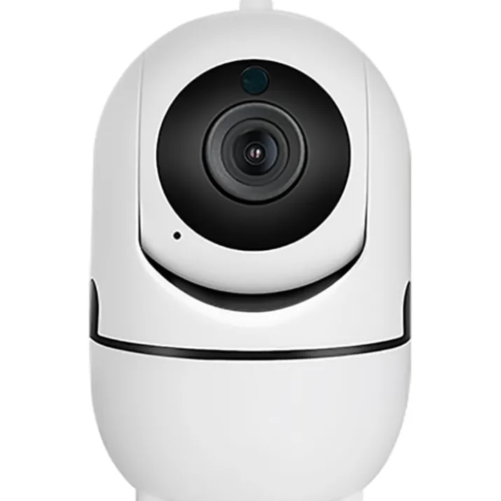 Foss Fesh Smart overvågningskamera med motor, indendørs, livevideo, hvid