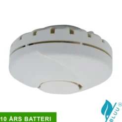 Foss Life Bluu Circle 10+ temperaturalarm, batteri, hvid