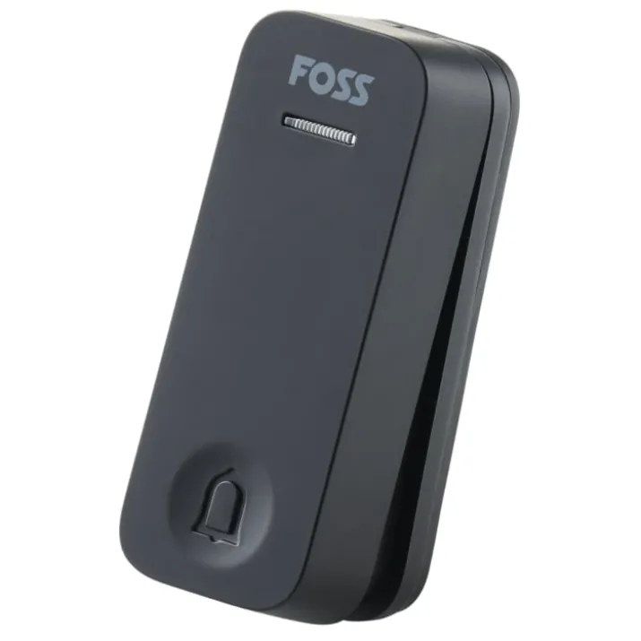 Foss Trend Bluu 1 dørklokke, trådløs, 150 m, sort