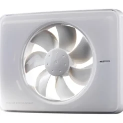 Fresh Intellivent 2.0 badventilator, fugtstyring, timer, Ø100 mm, hvid