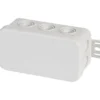 F-tronic E126 samledåse, 85x44x40 mm, lysegrå