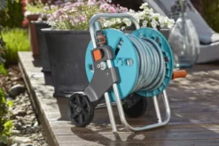 Gardena Cleverroll slangevogn, med slange