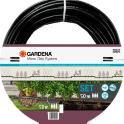 Gardena micro-drip grøntsags-/blomsterbedssæt 60 m2