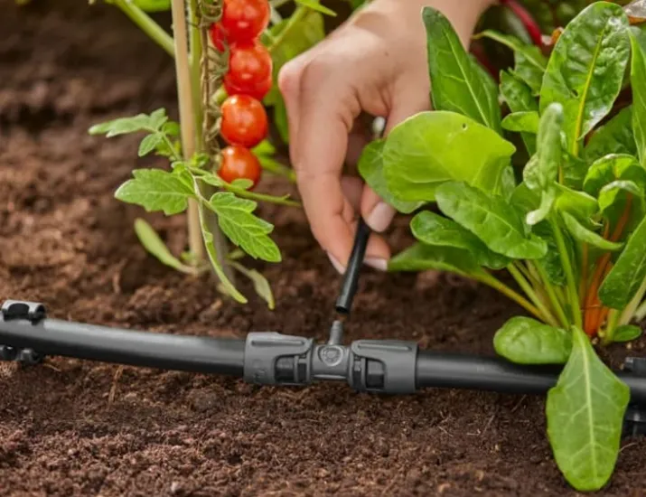 Gardena micro-drip reduktion T-stykke 13 mm - 4,6 mm