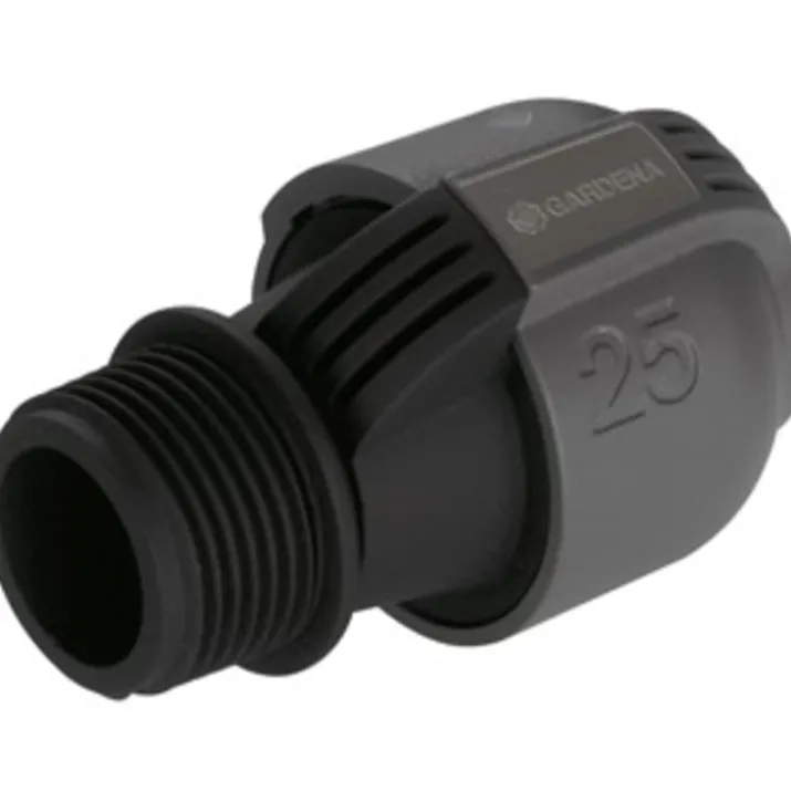 Gardena Pipeline overgangsstykke, 25 mm x 1" nippel