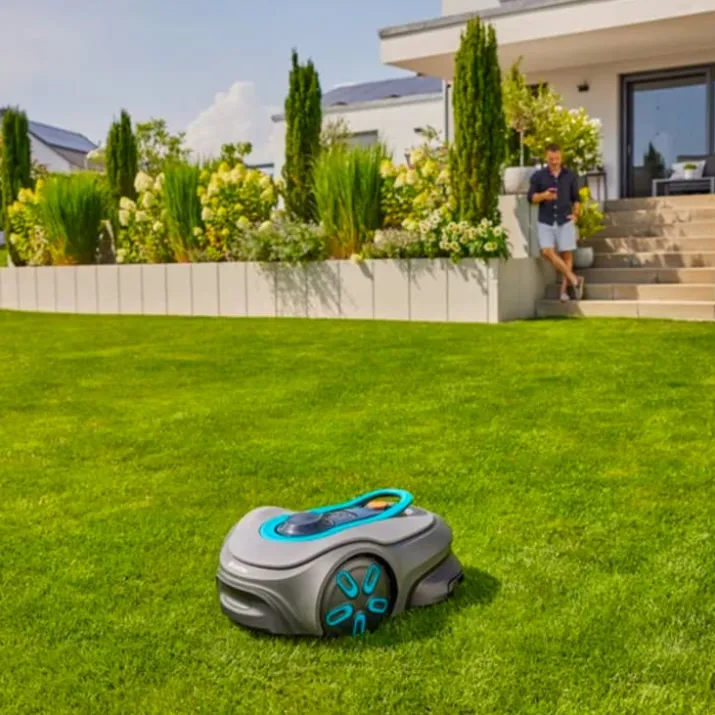 Gardena Sileno robotplæneklipper, GPS og appstyring, 1500m², grå