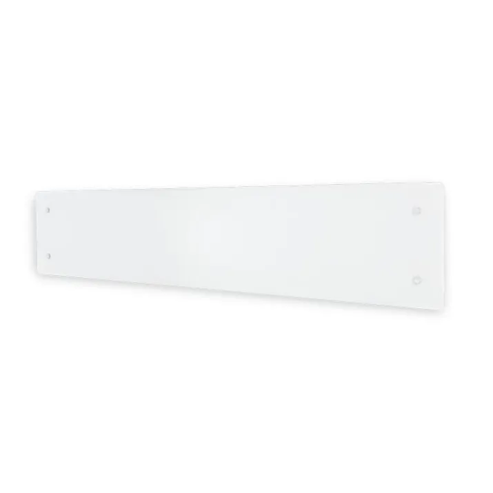 Glamox H60 L elradiator, 230V, 800W, hvid, 9-13 m²