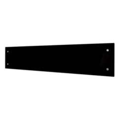 Glamox H60 L elradiator, 230V, 600W, sort, 7-11 m²