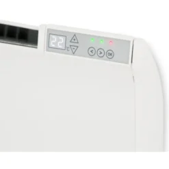 Glamox TPA 10 elradiator med termostat, 230V, 1000W, 12-16 m²