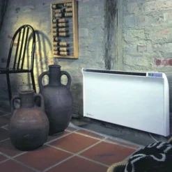 Glamox TPA 20 elradiator med termostat, 230V, 2000W, 27-31 m²