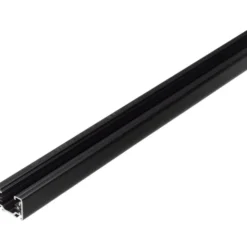 Global 1F strømskinne, sort, 2 meter