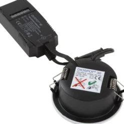 GN Diospot 30, LED V.2, sort, 3000K