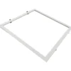 Green:ID Click-Fit indbygningsramme til panel, hvid, 30x30 cm