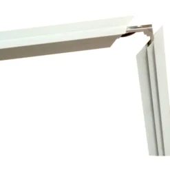 Green:ID hvid indbygningsramme til panel, 30x120 cm