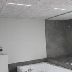 Green:ID planforsænket LED skinne til Troldtekt loft 60 cm, 4000K