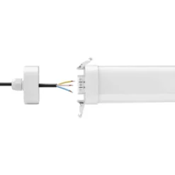 Green:ID TRI-LUX Penta LED armatur, 120cm, 4000K