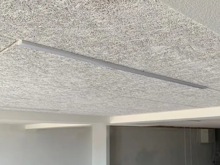 Green:ID underforsænket LED skinne til Troldtekt loft 60 cm, 3000K