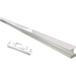 Green:ID underforsænket LED skinne til Troldtekt loft inkl. 1-10V driver 120 cm, 3000K