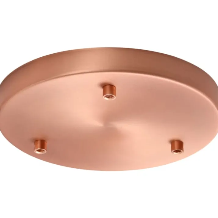 Halo Design baldakin, 3 udgange, kobber