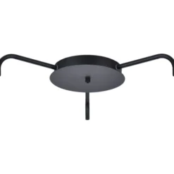 Halo Design baldakin, 4 udgange, sort